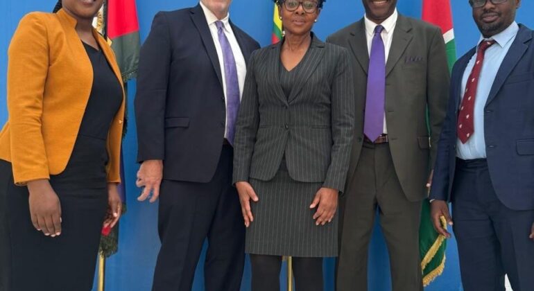 BTG-Africa machakos county visit group photo